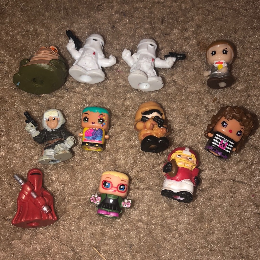 Star Wars Micro Force Micro My Mini Micro and Pixilated Figures Mattel Toy